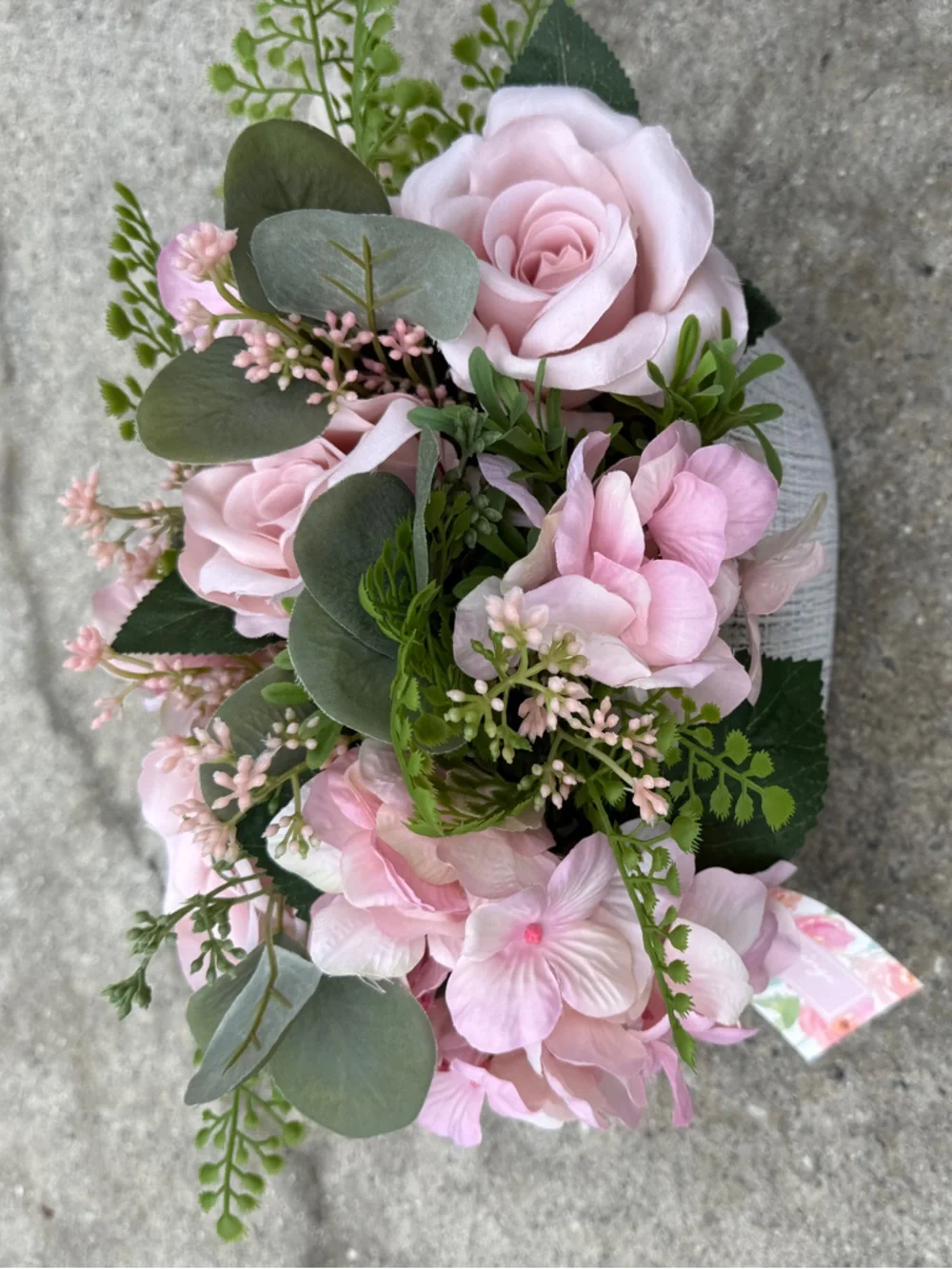 Elegant Pink Floral Arrangement - NWT